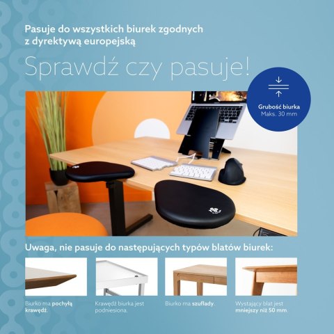 Podłokietnik ergonomiczny SPLIT/BLACK RGOARMSP R-GO TOOLS No name