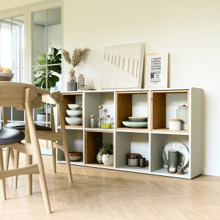 REGAŁ MALAX 2X4 BIEL TOP E SHOP