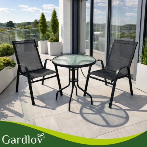 Zestaw krzeseł ogrodowych- 2szt. Gardlov GARDLOV