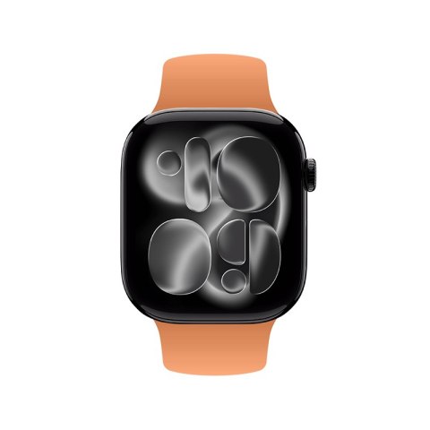 Crong Liquid - Pasek do Apple Watch 38/40/41/42 mm (pomarańczowy) Crong