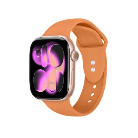 Crong Liquid - Pasek do Apple Watch 38/40/41/42 mm (pomarańczowy) Crong