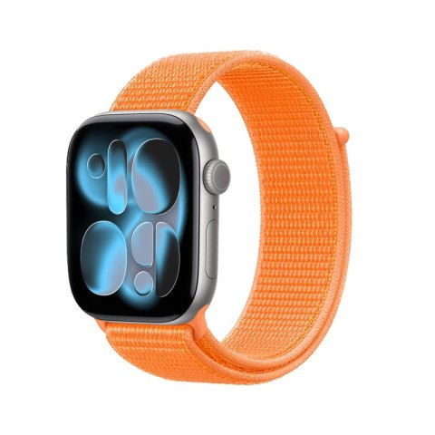 Crong Nylon - Pasek sportowy do Apple Watch 38/40/41/42 mm (Tropical Orange) Crong