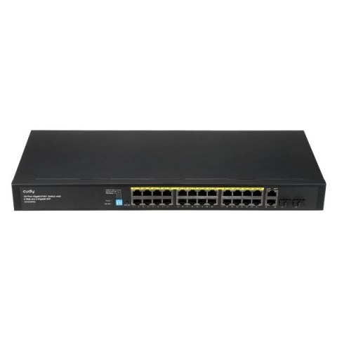 GS1026PS2 Switch 24-GbE PoE z 2 portami Uplink GbE i 2 Uplink SFP CUDY CUDY