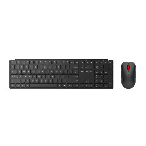 Lenovo 4X31S04848 klawiatura Dołączona myszka Biuro RF Wireless + Bluetooth Belgijski Czarny Lenovo