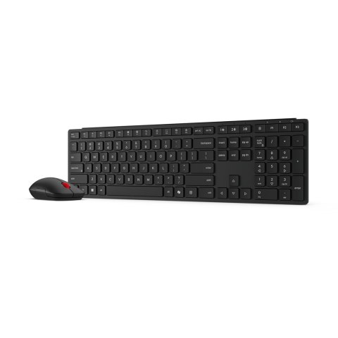 Lenovo 4X31S04848 klawiatura Dołączona myszka Biuro RF Wireless + Bluetooth Belgijski Czarny Lenovo