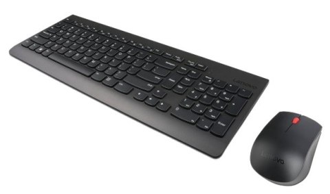 Zestaw klawiatura + mysz Lenovo 510 Wireless Combo Keyboard & Mouse GX30N81776 (USB 2.0; (US); kolor czarny; optyczna; 1200 DPI) Lenovo