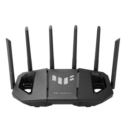 ASUS 90IG0A30-MO9C00 router bezprzewodowy 2.5 Gigabit Ethernet Trójpasmowy (2,4 GHz / 5 GHz / 6 GHz) Czarny ASUS