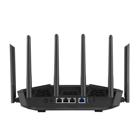 ASUS 90IG0A30-MO9C00 router bezprzewodowy 2.5 Gigabit Ethernet Trójpasmowy (2,4 GHz / 5 GHz / 6 GHz) Czarny ASUS
