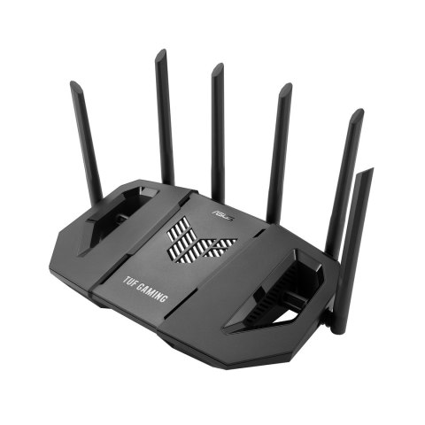 ASUS 90IG0A30-MO9C00 router bezprzewodowy 2.5 Gigabit Ethernet Trójpasmowy (2,4 GHz / 5 GHz / 6 GHz) Czarny ASUS