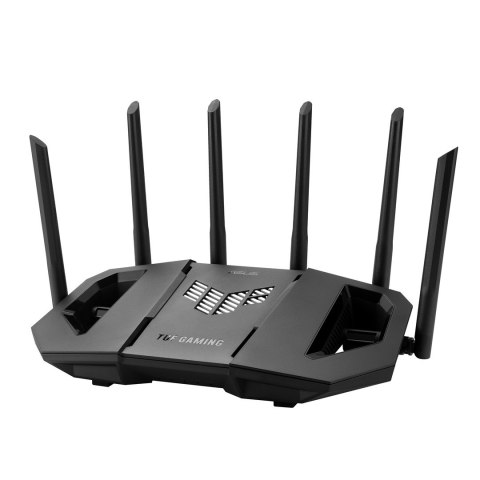 ASUS 90IG0A30-MO9C00 router bezprzewodowy 2.5 Gigabit Ethernet Trójpasmowy (2,4 GHz / 5 GHz / 6 GHz) Czarny ASUS