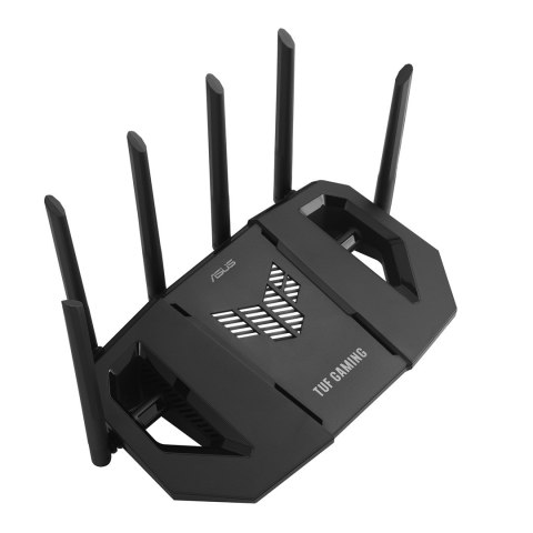 ASUS 90IG0A30-MO9C00 router bezprzewodowy 2.5 Gigabit Ethernet Trójpasmowy (2,4 GHz / 5 GHz / 6 GHz) Czarny ASUS