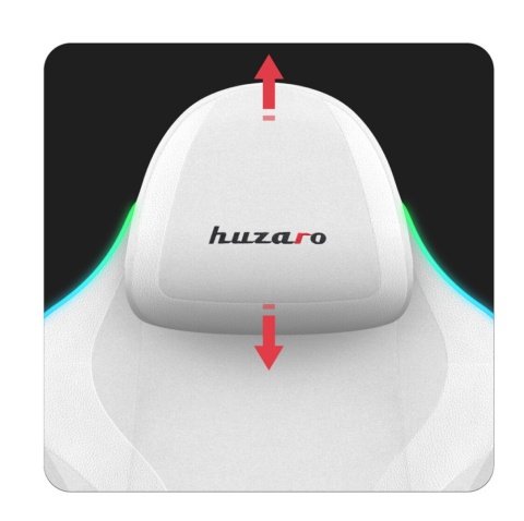 Fotel gamingowy Huzaro Force 4.4 RGB White