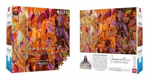 Good Loot Imagination Puzzle: Karolina Matyjaszkowicz - W Ptasim Gąszczu Tryptyk, 1000 elementów Cenega Publishing