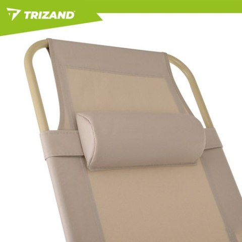 Leżak ogrodowy składany 60x177x30cm Trizand TRIZAND
