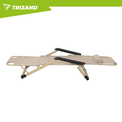 Leżak ogrodowy składany 60x177x30cm Trizand TRIZAND