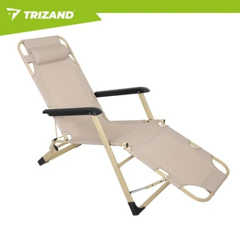 Leżak ogrodowy składany 60x177x30cm Trizand TRIZAND