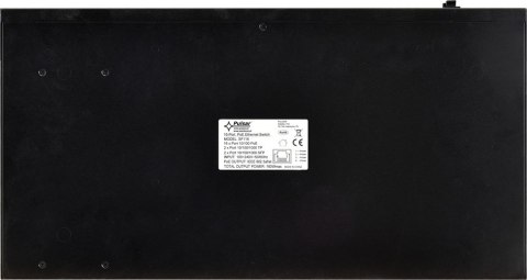 PULSAR SF116 łącza sieciowe Zarządzany Fast Ethernet (10/100) Obsługa PoE 1U Czarny PULSAR