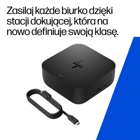 Stacja dokująca + zasilacz HP USB-C Dock G6 100W czarna 9X3V1UT#ABB Hewlett-Packard
