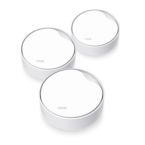 TP-Link DECO X50-PoE(3-PACK) Dual-band (2.4 GHz/5 GHz) Wi-Fi 6 (802.11ax) Biały Wewnętrzne TP-LINK