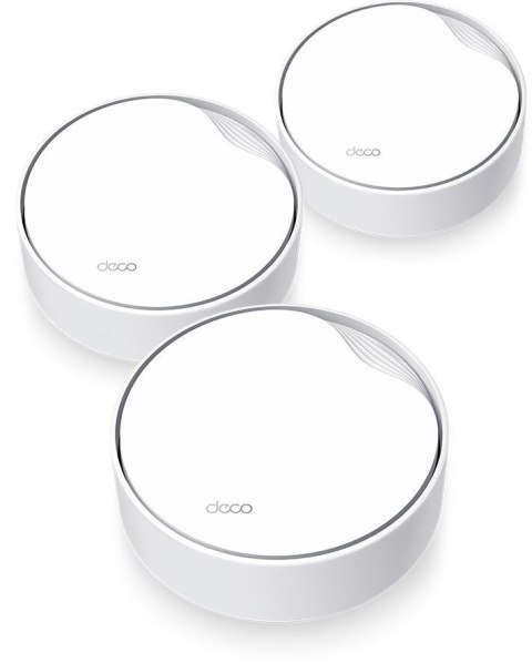 TP-Link DECO X50-PoE(3-PACK) Dual-band (2.4 GHz/5 GHz) Wi-Fi 6 (802.11ax) Biały Wewnętrzne TP-LINK