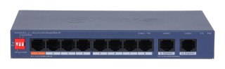 Dahua Technology CS4010-8ET2GT-60 przełącznik sieciowy Zarządzany L2 Gigabit Ethernet (10/100/1000) Obsługa PoE Niebieski DAHUA