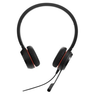 Jabra Evolve 20 SE Zestaw słuchawkowy Przewodowa Opaska na głowę Biuro/centrum telefoniczne USB Type-C / USB Type-A Czarny Jabra