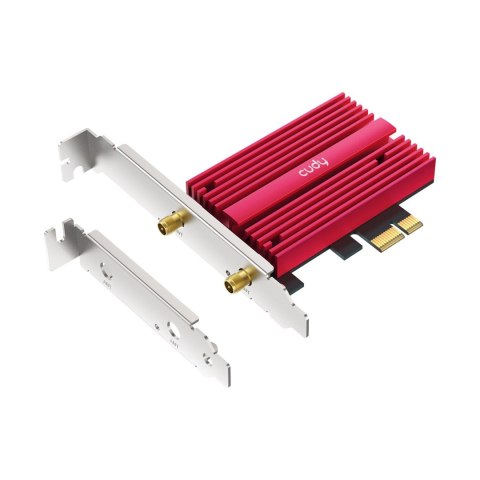 Karta sieciowa Cudy WE9300S WiFi 7 BE9400 BT 5.4 PCI-E CUDY
