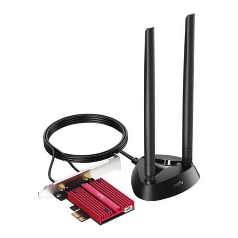 Karta sieciowa Cudy WE9300S WiFi 7 BE9400 BT 5.4 PCI-E CUDY