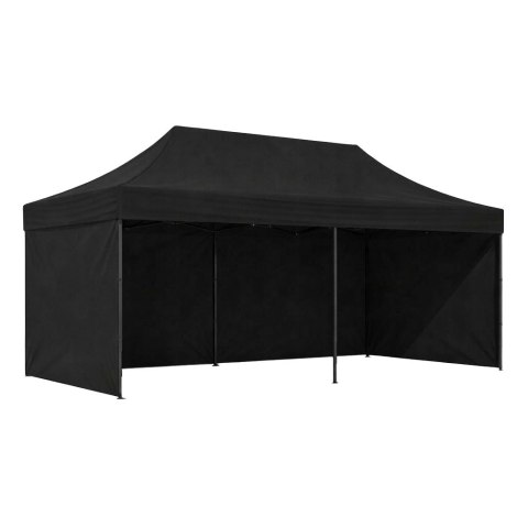 Pawilon ogrodowy eventowy automatyczny samorozkładalny namiot 3x6 m czarny MultiGarden MultiGarden