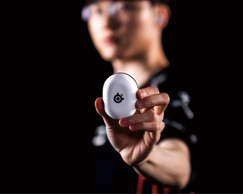 Steelseries Arctis Gamebuds Zestaw słuchawkowy Bezprzewodowy Douszny Gaming Bluetooth Biały SteelSeries