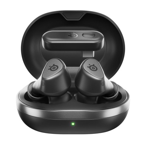 Steelseries Arctis Gamebuds Zestaw słuchawkowy Bezprzewodowy Douszny Gaming Bluetooth Biały SteelSeries