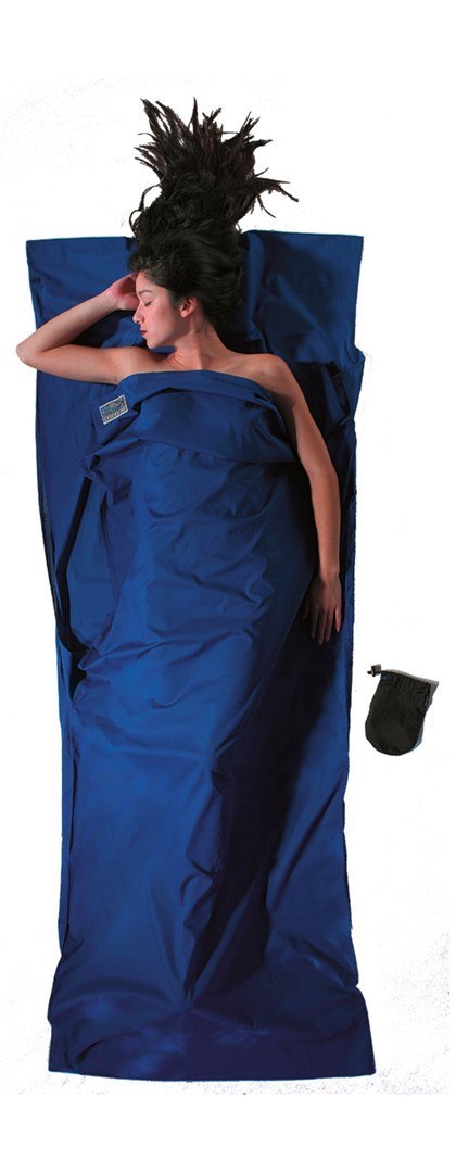 Wkładka do śpiwora Cocoon TravelSheet Cotton, ultramarine blue COCOON