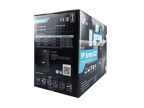 FSP FP 1000 zasilacz UPS Technologia line-interactive 1 kVA 600 W 4 x gniazdo sieciowe Fortron