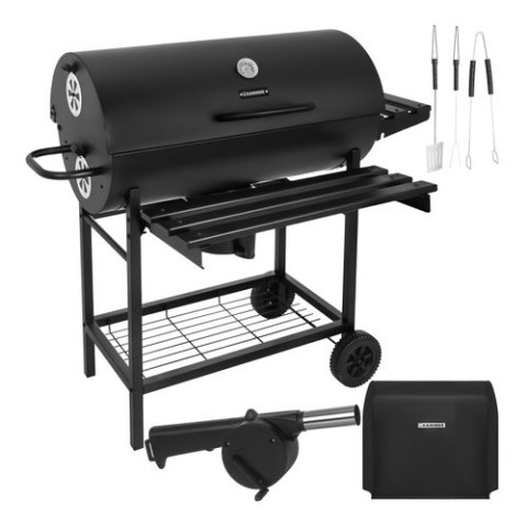 Grill ogrodowy z pokrywą 108x67x96cm Kaminer KAMINER