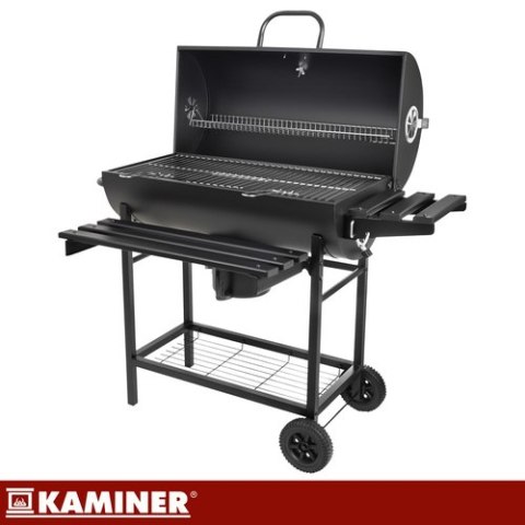 Grill ogrodowy z pokrywą 108x67x96cm Kaminer KAMINER