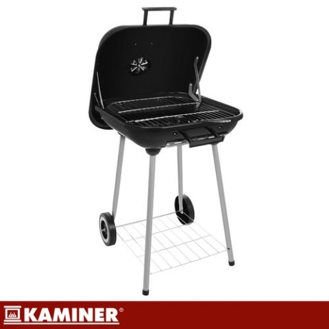 Grill ogrodowy z pokrywą53x77x46cm Kaminer KAMINER