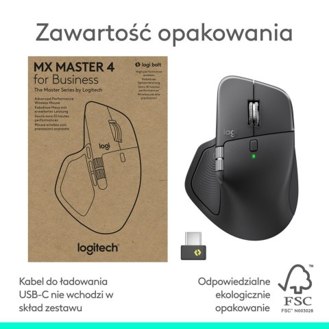 Logitech MX Master 4 for Business - Graphite Logitech