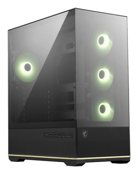 MSI MAG PANO 110R PZ zabezpieczenia & uchwyty komputerów Midi Tower Czarny MSI