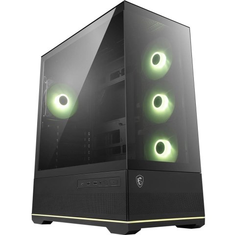 MSI MAG PANO 110R PZ zabezpieczenia & uchwyty komputerów Midi Tower Czarny MSI
