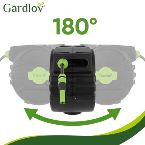 Zwijacz automatyczny na wąż ogrodowy 20m Gardlov GARDLOV