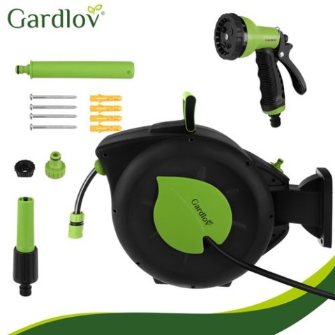Zwijacz automatyczny na wąż ogrodowy 30m Gardlov GARDLOV