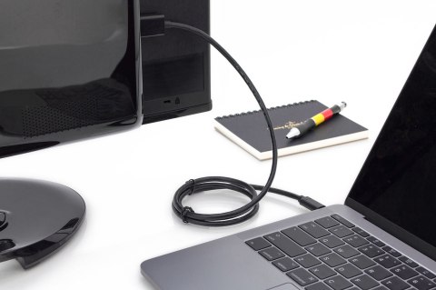 DIGITUS KABEL USB C/HDMI M/M 3.1 4K60HZ 5M CZARNY DIGITUS