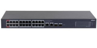 Dahua Technology CS4228-24GT-240 przełącznik sieciowy Zarządzany L2 Gigabit Ethernet (10/100/1000) Obsługa PoE Czarny DAHUA