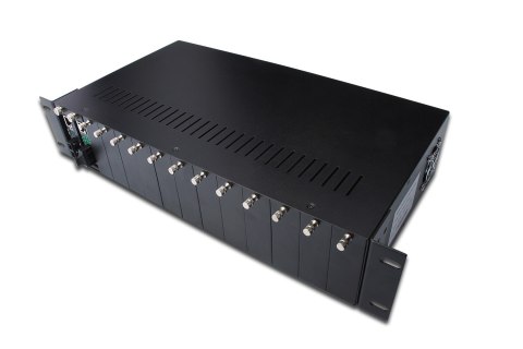 Digitus Obudowa do media konwerterów serii DN-82x1x, DN-82x2x i DN-82x3x, 14 slotów, 2U DIGITUS