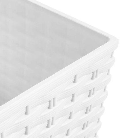 Doniczka z wkładem Rato Square DRTS265 biała Prosperplast