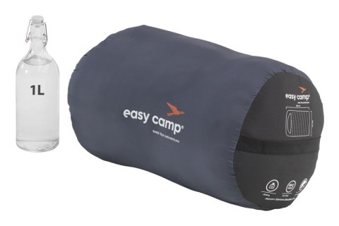 Easy Camp 240209 śpiwór Dorosły Mikrofibra, Oxford, Poliester Czarny Easy Camp