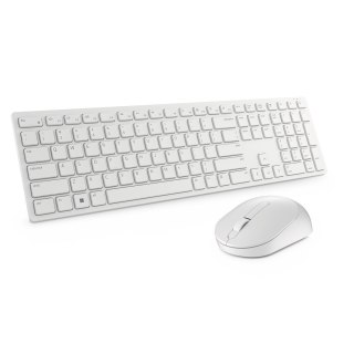 Klawiatura i mysz Pro KM5221W (RU) Biała Dell