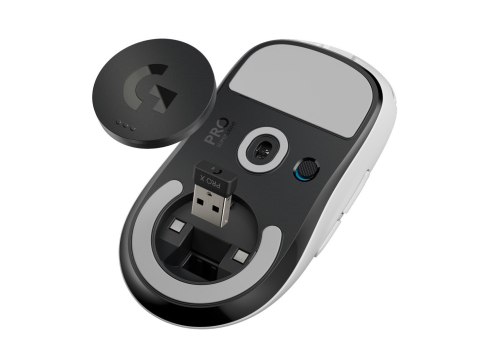 Logitech G 910-005942 myszka Gaming Po prawej stronie RF Wireless 25600 DPI Logitech