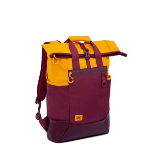 Plecak na laptop 15.6" 25L Rivacase 5321 bordowo-żółty RivaCase
