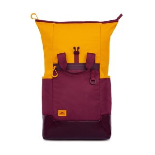 Plecak na laptop 15.6" 25L Rivacase 5321 bordowo-żółty RivaCase
